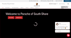 Desktop Screenshot of porscheofsouthshore.com